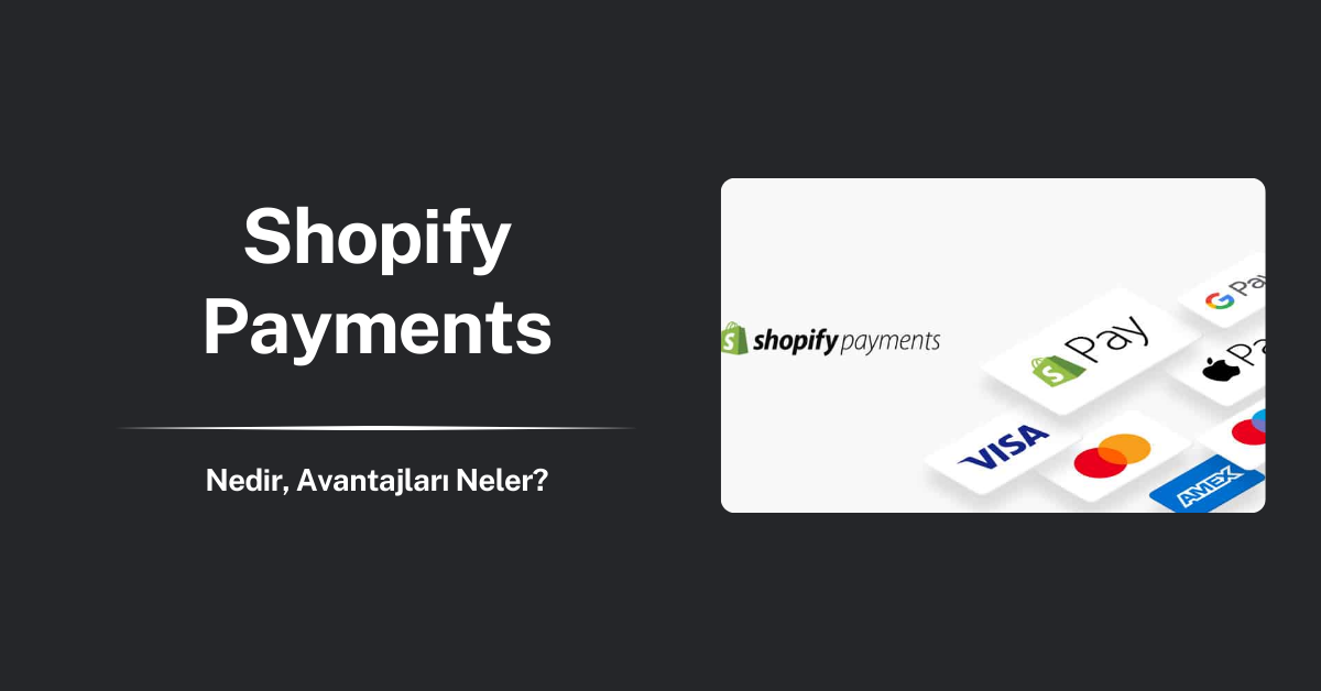 Shopify Payments Nedir, Ne İşe Yarar?